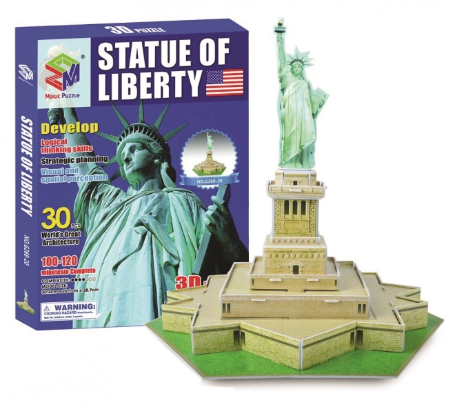 Puzzle 3D Statua della Libertà