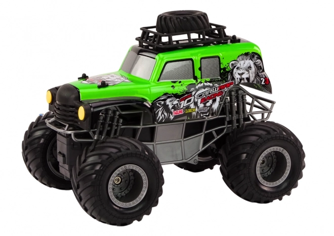 Auto fuoristrada RC telecomandato 1:16 verde