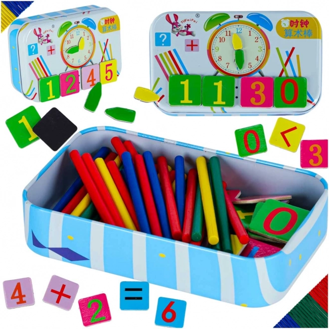 Set educativo per imparare l’orologio e il calcolo per bambini