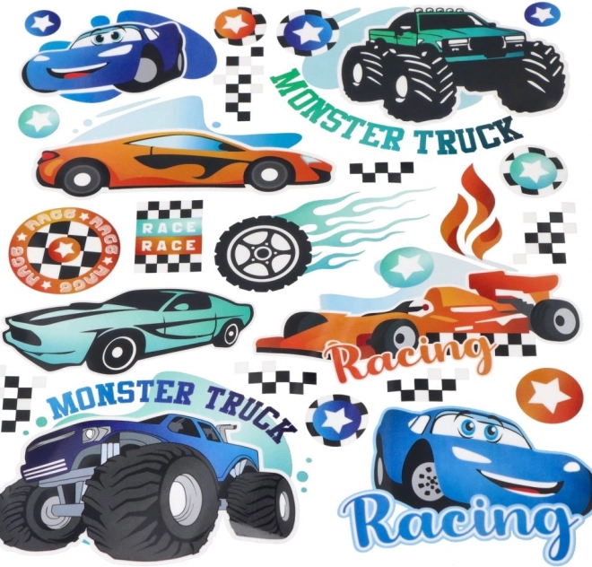 Motivi MONSTER TRUCK dai colori vivaci