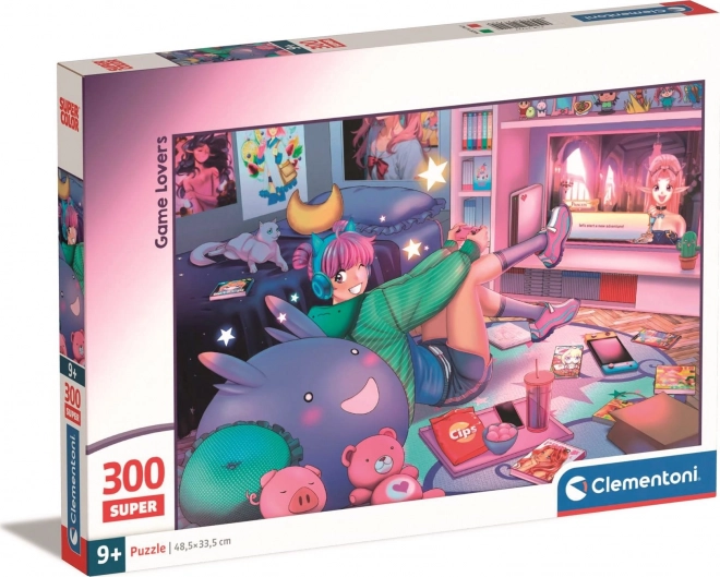 Puzzle Clementoni per appassionati di giochi 300 pezzi