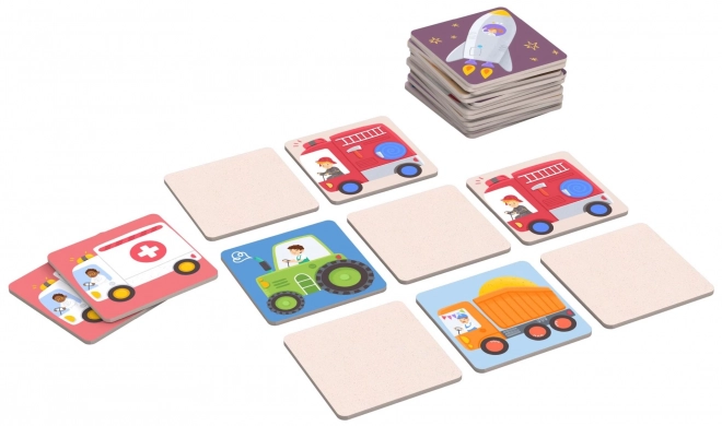 Grandi Carte Memory Trasporto per Bambini