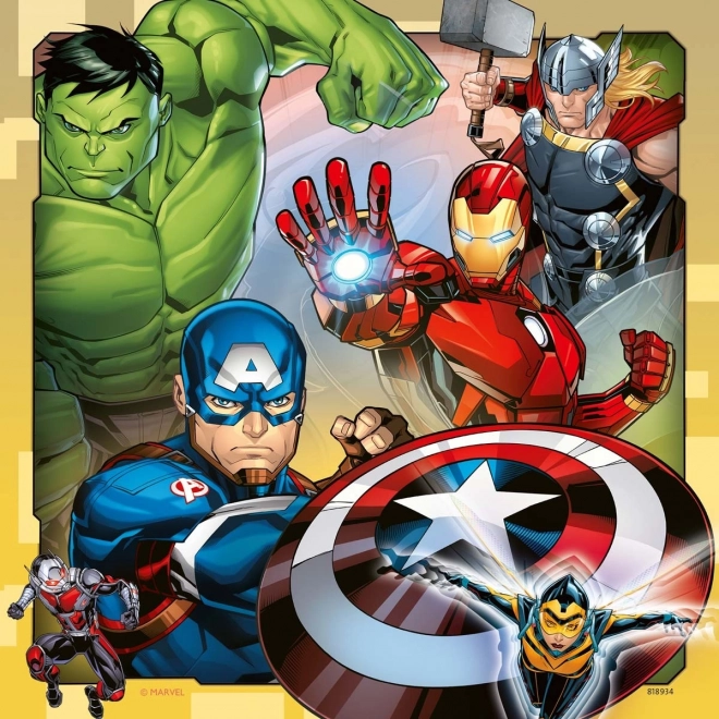 Puzzle Ravensburger Avengers Marvel 3x49 pezzi