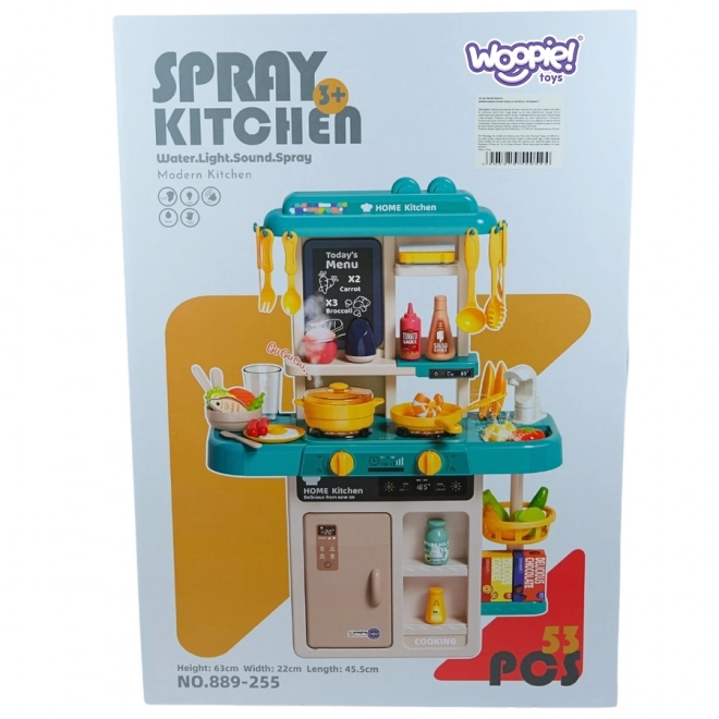 Cucina interattiva per bambini con accessori
