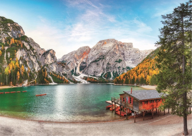 Puzzle Autunnale Lago di Braies EDUCA 3000 Pezzi