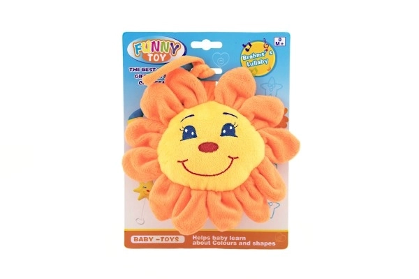 Sole di peluche con carillon 20cm