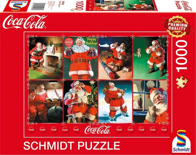 Puzzle Babbo Natale Coca Cola 1000 pezzi