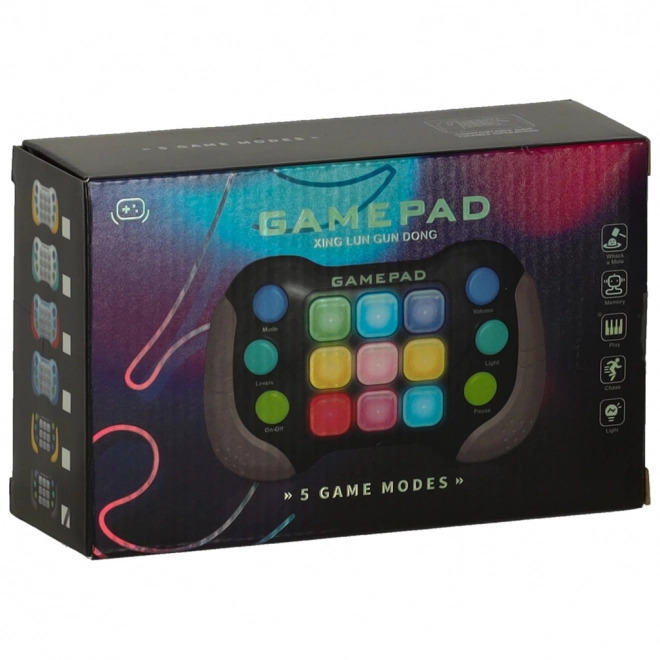 Console sensoriale antistress nera