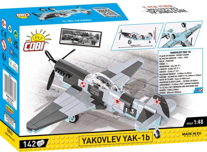 Costruzione a blocchi Yakovlev Yak-1b