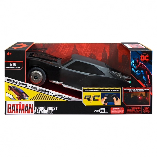 Batmobile RC del film con motore illuminato