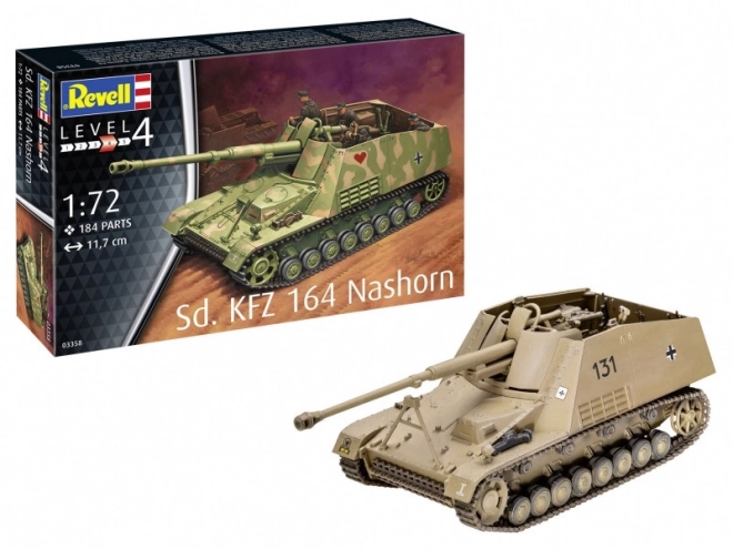 Modello in plastica Sd.Kfz. 164 Nashorn