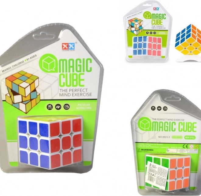Cubo magico in stile Rubik 6 cm