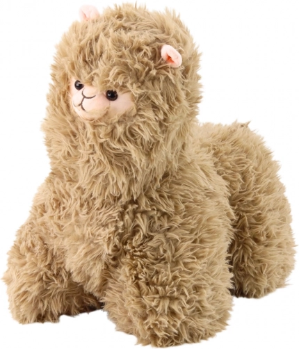 Lama di peluche beige 40 cm