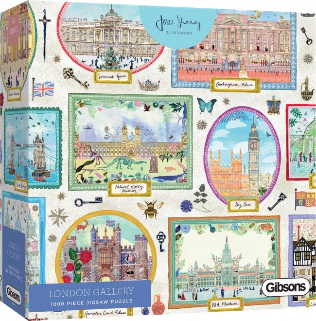 Puzzle Galleria di Londra 1000 pezzi