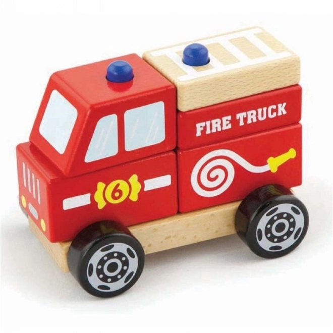 Puzzle in legno per vigili del fuoco Viga