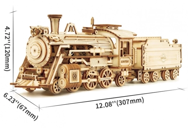 Puzzle in legno 3D Prime Steam Express - 308 pezzi