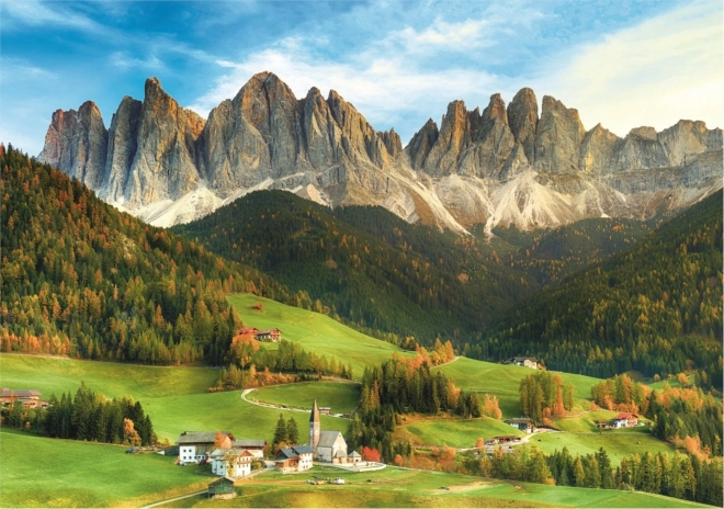 Puzzle Trefl con Divisore 2-in-1 Dolomiti, Italia 1000 Pezzi