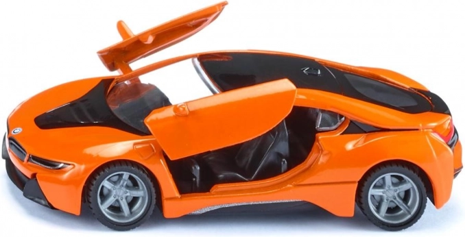 siku bmw i8 lci modello sportivo 1:50 con porte apribili