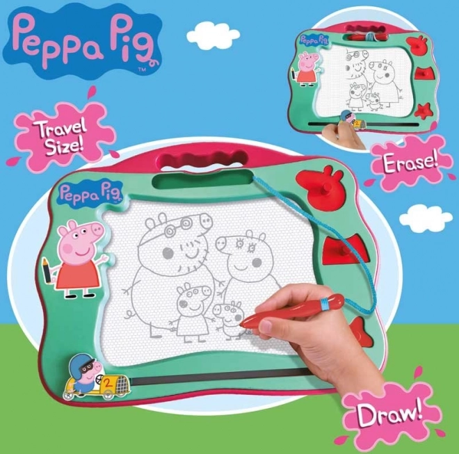 Lavagna magnetica da disegno Peppa Pig