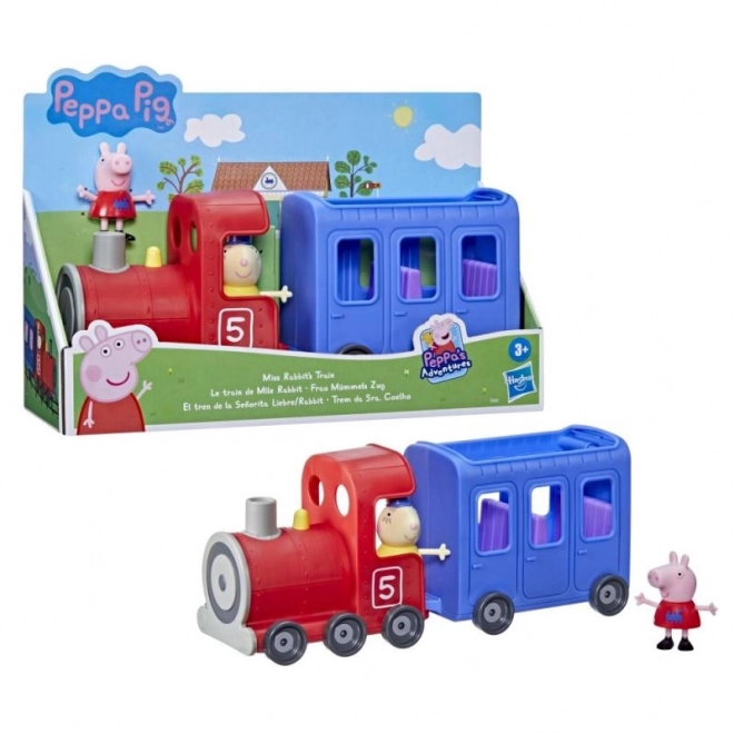 Treno di Peppa Pig e Miss Coniglietto