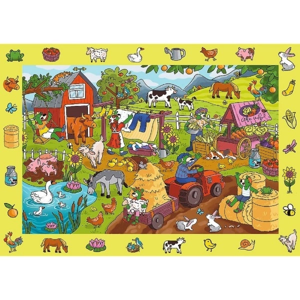 Puzzle Osservativi Spy Guy Fattoria 24 Pezzi