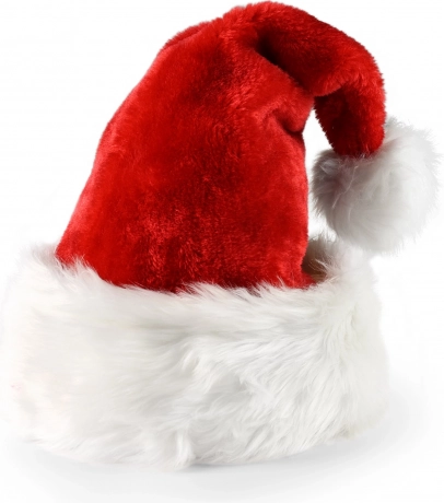 Cappello di Natale rosso con bordo bianco