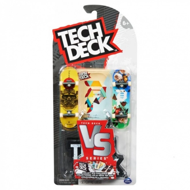 Tech Deck Fingerboard Con Ostacolo