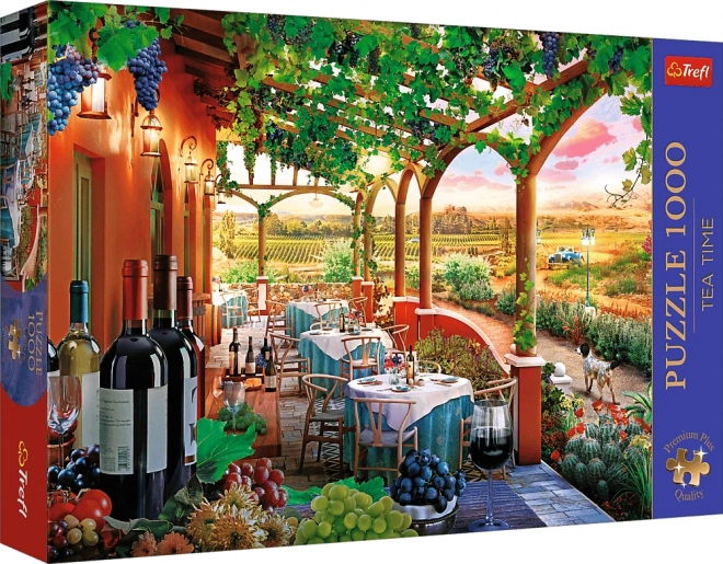 Puzzle 1000 pezzi - Premium Plus Tea Time - Vigneto Italiano