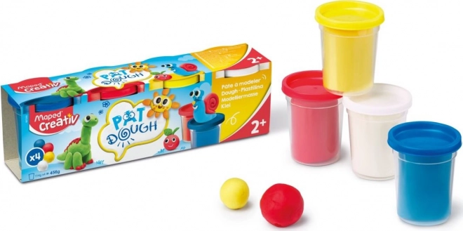 Set di plastilina 4 colori Creative Maped