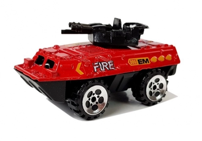 Set di Veicoli dei Vigili del Fuoco in Metallo 1:64