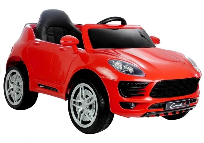 Auto elettrico per bambini Coronet S rosso