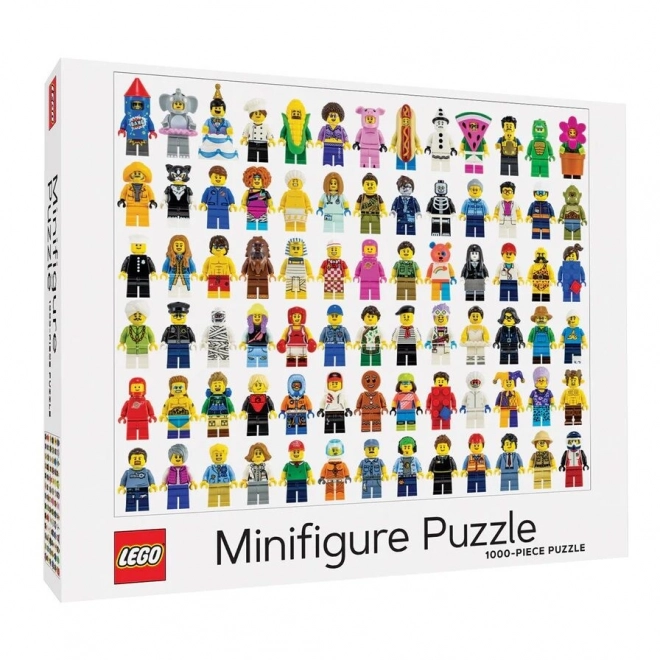 Puzzle LEGO Minifigures 1000 Pezzi di Chronicle Books