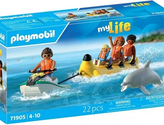 Set di personaggi PLAYMOBIL Giro sul banana boat
