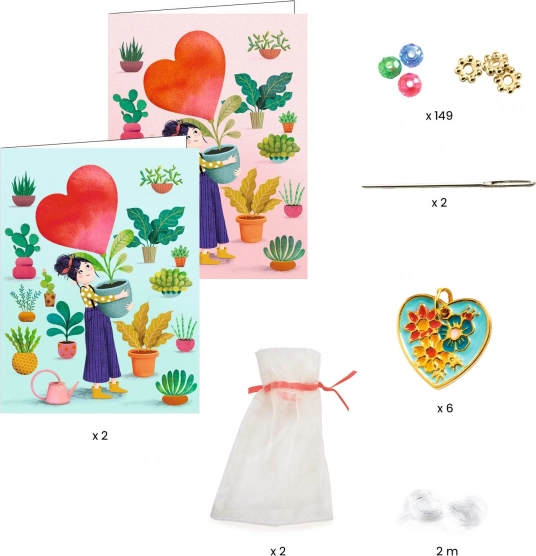 Braccialetti dell'amicizia Cuore Djeco Me&You