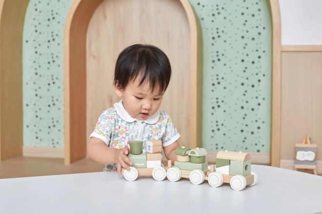 Trenino in legno per bambini