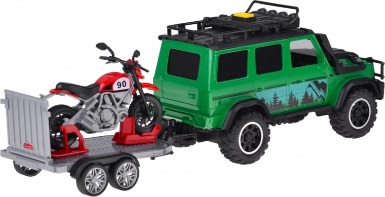 Rampa ribaltabile e trasporto sicuro della moto