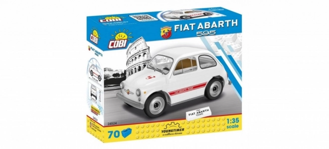 Modello di Auto Fiat Abarth 595 del 1965 in Scala