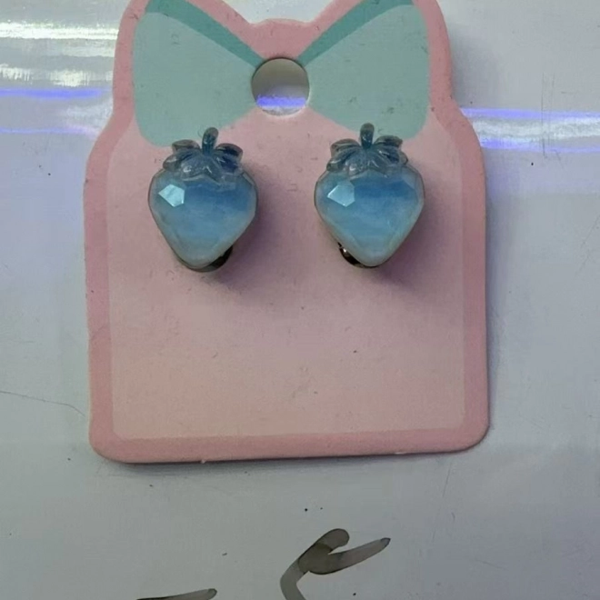 Orecchini Fragola Set a Due Pezzi