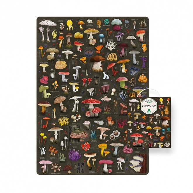 Puzzle Puzzlove Funghi 500 Pezzi