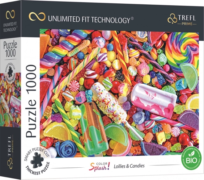 Puzzle TREFL Color Splash: Lecca lecca e dolci 1000 pezzi