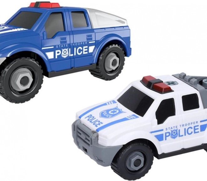 Auto pickup della polizia con avvitamento 17 cm