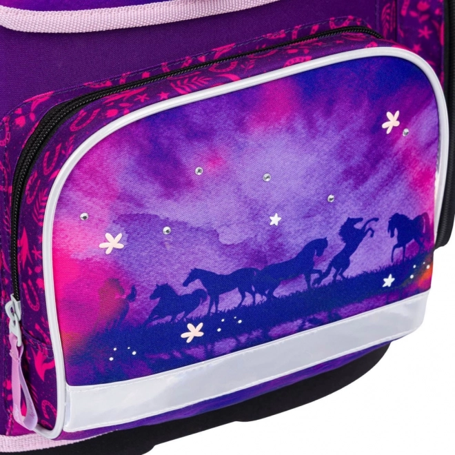 Set scuola ergonomico 5 pezzi Cavallo
