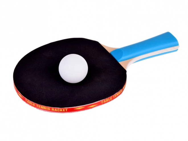 Set racchette da ping-pong di legno con 3 palline