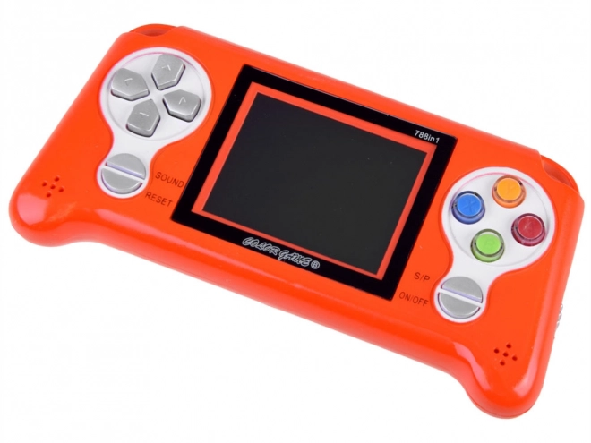 console portatile con 70 giochi – arancione