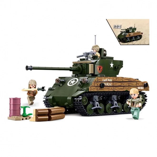 Carro Armato Sherman WW2 di Sluban