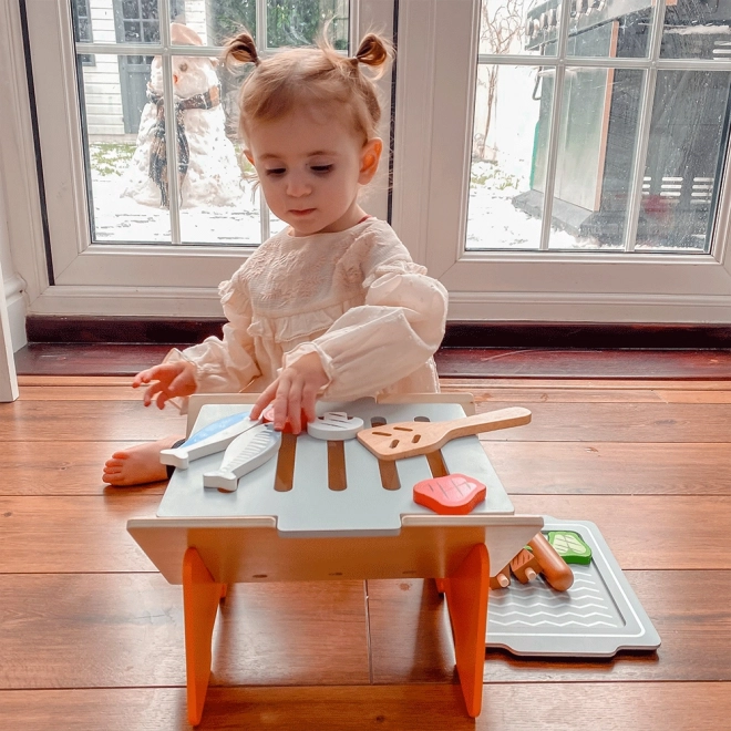 Griglia da Tavolo in Legno Bigjigs per Bambini