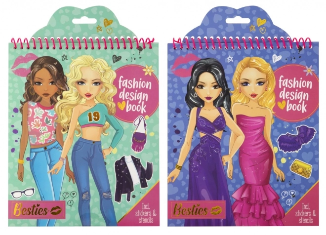 Libro di moda del designer Besties