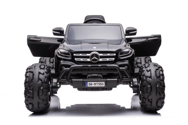 Auto elettrico per bambini Mercedes 4x4 nero