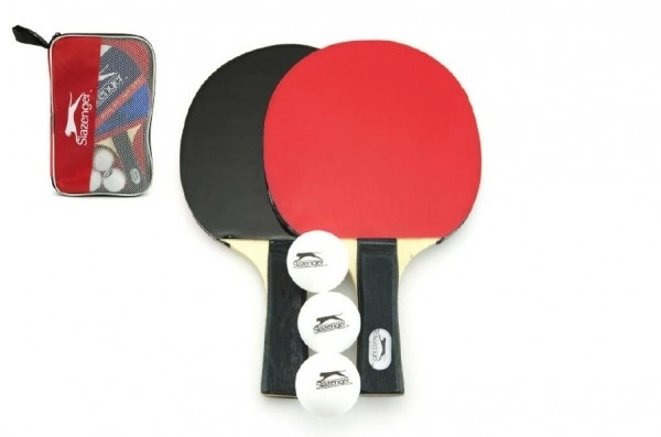 Set ping pong con 2 racchette e 3 palline in borsa