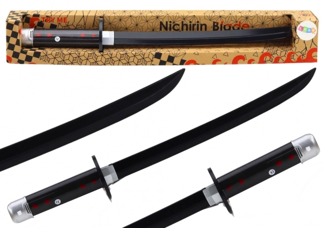 Spada samurai con suono e impugnatura comoda a batterie